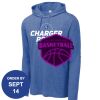 Carroll - PosiCharge ® Tri Blend Wicking Long Sleeve Hoodie Thumbnail