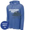 Carroll - PosiCharge ® Tri Blend Wicking Long Sleeve Hoodie Thumbnail