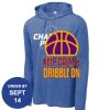 Carroll - PosiCharge ® Tri Blend Wicking Long Sleeve Hoodie Thumbnail