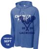 Carroll - PosiCharge ® Tri Blend Wicking Long Sleeve Hoodie Thumbnail