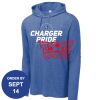 Carroll - PosiCharge ® Tri Blend Wicking Long Sleeve Hoodie Thumbnail