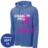 Carroll - PosiCharge ® Tri Blend Wicking Long Sleeve Hoodie Thumbnail