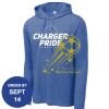 Carroll - PosiCharge ® Tri Blend Wicking Long Sleeve Hoodie Thumbnail
