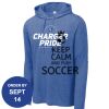 Carroll - PosiCharge ® Tri Blend Wicking Long Sleeve Hoodie Thumbnail