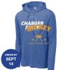 Carroll - PosiCharge ® Tri Blend Wicking Long Sleeve Hoodie Thumbnail