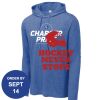 Carroll - PosiCharge ® Tri Blend Wicking Long Sleeve Hoodie Thumbnail