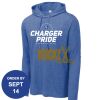 Carroll - PosiCharge ® Tri Blend Wicking Long Sleeve Hoodie Thumbnail