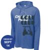 Carroll - PosiCharge ® Tri Blend Wicking Long Sleeve Hoodie Thumbnail