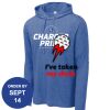 Carroll - PosiCharge ® Tri Blend Wicking Long Sleeve Hoodie Thumbnail