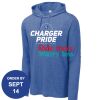 Carroll - PosiCharge ® Tri Blend Wicking Long Sleeve Hoodie Thumbnail