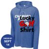 Carroll - PosiCharge ® Tri Blend Wicking Long Sleeve Hoodie Thumbnail
