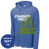 Carroll - PosiCharge ® Tri Blend Wicking Long Sleeve Hoodie Thumbnail