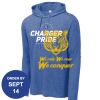 Carroll - PosiCharge ® Tri Blend Wicking Long Sleeve Hoodie Thumbnail