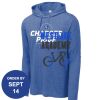 Carroll - PosiCharge ® Tri Blend Wicking Long Sleeve Hoodie Thumbnail