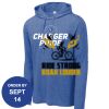 Carroll - PosiCharge ® Tri Blend Wicking Long Sleeve Hoodie Thumbnail