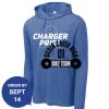 Carroll - PosiCharge ® Tri Blend Wicking Long Sleeve Hoodie Thumbnail