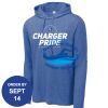Carroll - PosiCharge ® Tri Blend Wicking Long Sleeve Hoodie Thumbnail