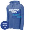 Carroll - PosiCharge ® Tri Blend Wicking Long Sleeve Hoodie Thumbnail