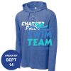 Carroll - PosiCharge ® Tri Blend Wicking Long Sleeve Hoodie Thumbnail