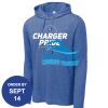 Carroll - PosiCharge ® Tri Blend Wicking Long Sleeve Hoodie Thumbnail