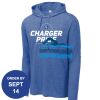 Carroll - PosiCharge ® Tri Blend Wicking Long Sleeve Hoodie Thumbnail