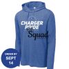 Carroll - PosiCharge ® Tri Blend Wicking Long Sleeve Hoodie Thumbnail