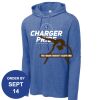 Carroll - PosiCharge ® Tri Blend Wicking Long Sleeve Hoodie Thumbnail
