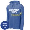 Carroll - PosiCharge ® Tri Blend Wicking Long Sleeve Hoodie Thumbnail