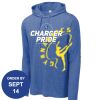Carroll - PosiCharge ® Tri Blend Wicking Long Sleeve Hoodie Thumbnail
