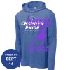 Carroll - PosiCharge ® Tri Blend Wicking Long Sleeve Hoodie Thumbnail