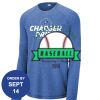 Carroll - PosiCharge ® Long Sleeve Tri Blend Wicking Raglan Tee Thumbnail