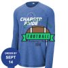 Carroll - PosiCharge ® Long Sleeve Tri Blend Wicking Raglan Tee Thumbnail