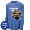 Carroll - PosiCharge ® Long Sleeve Tri Blend Wicking Raglan Tee Thumbnail