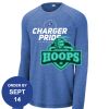 Carroll - PosiCharge ® Long Sleeve Tri Blend Wicking Raglan Tee Thumbnail
