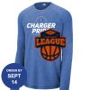 Carroll - PosiCharge ® Long Sleeve Tri Blend Wicking Raglan Tee Thumbnail