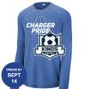 Carroll - PosiCharge ® Long Sleeve Tri Blend Wicking Raglan Tee Thumbnail