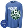 Carroll - PosiCharge ® Long Sleeve Tri Blend Wicking Raglan Tee Thumbnail
