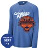 Carroll - PosiCharge ® Long Sleeve Tri Blend Wicking Raglan Tee Thumbnail
