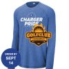 Carroll - PosiCharge ® Long Sleeve Tri Blend Wicking Raglan Tee Thumbnail