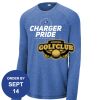 Carroll - PosiCharge ® Long Sleeve Tri Blend Wicking Raglan Tee Thumbnail