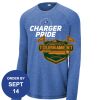 Carroll - PosiCharge ® Long Sleeve Tri Blend Wicking Raglan Tee Thumbnail