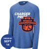 Carroll - PosiCharge ® Long Sleeve Tri Blend Wicking Raglan Tee Thumbnail
