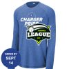 Carroll - PosiCharge ® Long Sleeve Tri Blend Wicking Raglan Tee Thumbnail