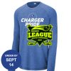 Carroll - PosiCharge ® Long Sleeve Tri Blend Wicking Raglan Tee Thumbnail