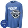 Carroll - PosiCharge ® Long Sleeve Tri Blend Wicking Raglan Tee Thumbnail