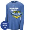 Carroll - PosiCharge ® Long Sleeve Tri Blend Wicking Raglan Tee Thumbnail