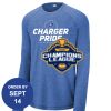 Carroll - PosiCharge ® Long Sleeve Tri Blend Wicking Raglan Tee Thumbnail