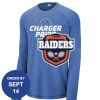 Carroll - PosiCharge ® Long Sleeve Tri Blend Wicking Raglan Tee Thumbnail