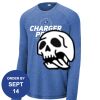 Carroll - PosiCharge ® Long Sleeve Tri Blend Wicking Raglan Tee Thumbnail