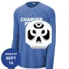 Carroll - PosiCharge ® Long Sleeve Tri Blend Wicking Raglan Tee Thumbnail